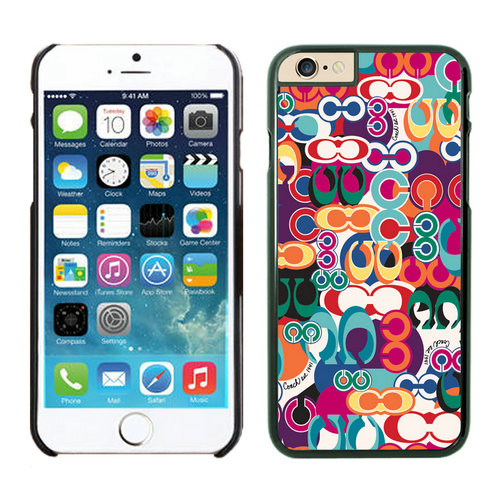 Coach Fashion Monogram Multicolor iPhone 6 Cases EZV | Women